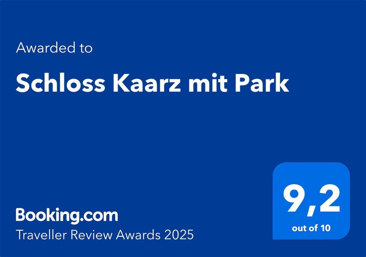 Schloss Kaarz Mit Park Eksteriør billede